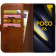 Θήκη Xiaomi Poco F6 Rosso Element PU Πορτοφόλι Brown