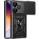 Θήκη Xiaomi Redmi 13 4G / Poco M6 4G / Poco M6 Plus 5G - Bodycell Armor Slide Ανθεκτική με Κάλυμμα για την Κάμερα & Μεταλλικό Ring Holder - Black 