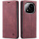 Θήκη Xiaomi Redmi Note 14 Pro 5G / Poco X7 Spacecase Wallet Πορτοφόλι Red