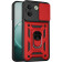 Θήκη Xiaomi Redmi Note 17 Pro Max Bodycell Armor Slide Ανθεκτική με Κάλυμμα για την Κάμερα & Μεταλλικό Ring Holder Red