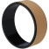 Τροχός Γιόγκα Relaxdays Yoga Wheel Cork Αντιολισθητικός από Φελλό για Διατάσεις Πλάτης 32 cm Black / Natural