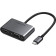 Ugreen Αντάπτορας Type-C σε HDMI & VGA - Silver