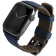 Uniq Linus Αδιάβροχο Λουράκι Premium Σιλικόνης Apple Watch Ultra2/Ultra1/SE/10/9/8/7/6/5/4 (49/46/45/44mm) - Blue