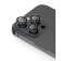 Uniq Optix Lens Protector - Αντιχαρακτικό Γυαλί Προστασίας για Φακό Κάμερας - Apple iPhone 13 Pro / 13 Pro Max - Graphite