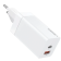 Veger Fast Charger - Ταχυφορτιστής Ταξιδιού / Αντάπτορας Με 1x Type-C / 1 x USB-A - 65W - White