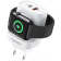 Veger Panel PD Multifunctional Wall Charger / Fast Adapter - 3 σε 1 Πολυλειτουργικός Ταχυφορτιστής Τοίχου / Φορτιστής Apple Watch / Αντάπτορας Με 1x Type-C / 1 x USB-A - 20W - White