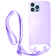 Vivid Silicone Strap - Θήκη Σιλικόνης με Λουράκι Λαιμού - Apple iPhone 13 Pro - Lilac