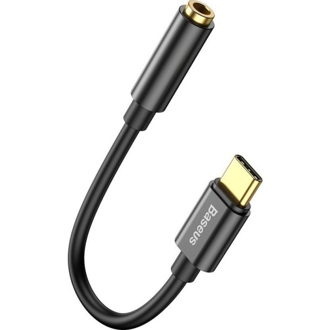 Baseus Αντάπτορας Type - C to 3.5mm Headphone Jack 3.5mm - Black