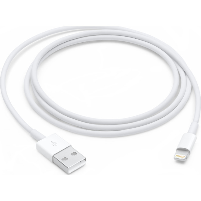 Apple Καλώδιο Φόρτισης και Μεταφοράς Δεδομένων USB σε Lightning 1m - White