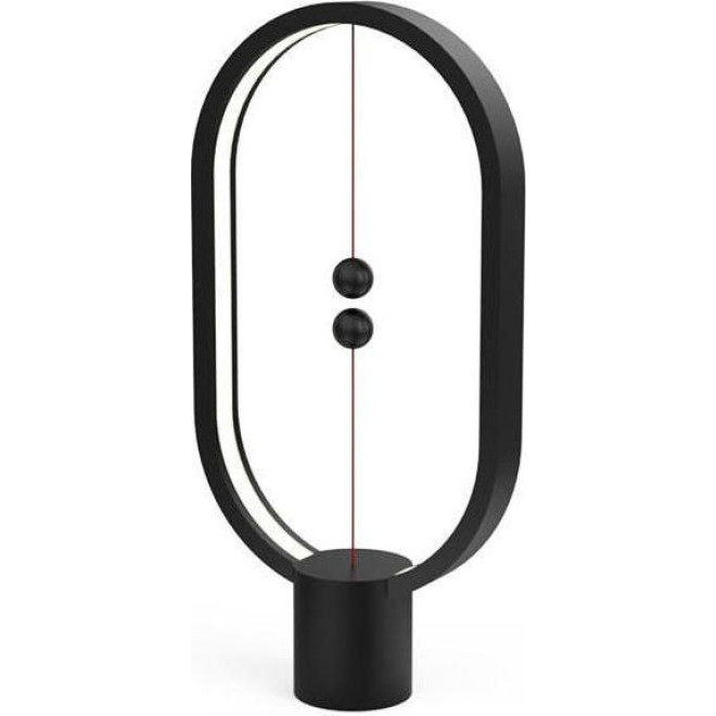 Allocacoc Heng Balance Type-C Plastic Lamp Ellipse - Mystery Black