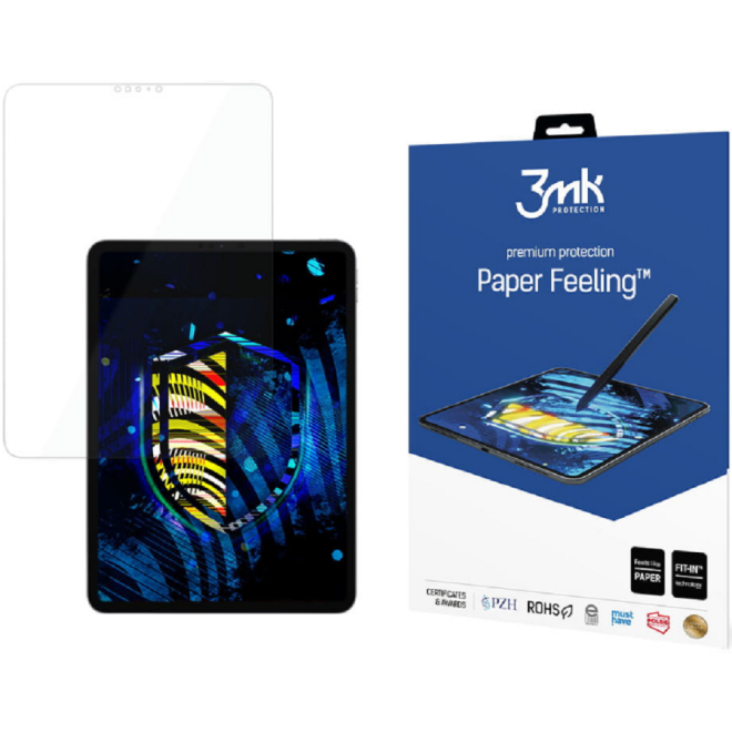 3MK Paper Feeling Premium Screen Protector - Μεμβράνη Προστασίας Οθόνης Apple iPad Pro 11" 2022 / 2021 - 2 Τεμάχια