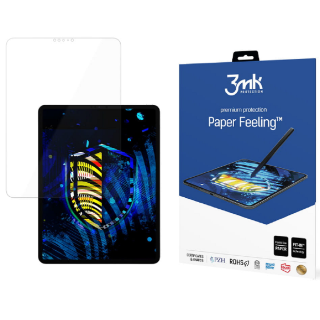3MK Paper Feeling Premium Screen Protector - Μεμβράνη Προστασίας Οθόνης Apple iPad Pro 12.9" 2021 - 2 Τεμάχια