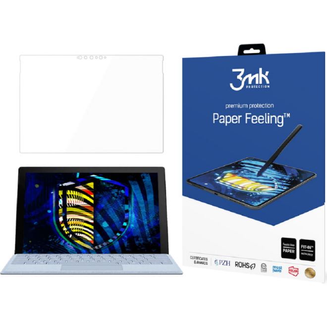 3MK Paper Feeling Premium Screen Protector - Μεμβράνη Προστασίας Οθόνης Microsoft Surface Pro 7 12.3" - 2 Τεμάχια