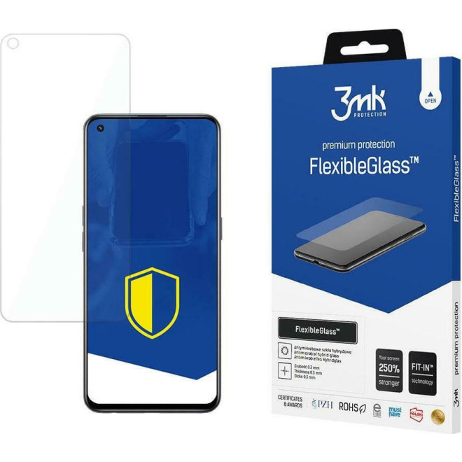 3MK Premium Flexible Glass - Αντιχαρακτικό Υβριδικό Προστατευτικό Γυαλί Οθόνης - Realme GT Master - 0.3mm