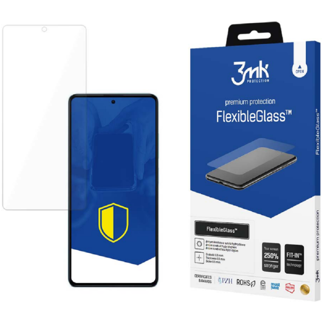 3MK Premium Flexible Glass - Αντιχαρακτικό Υβριδικό Προστατευτικό Γυαλί Οθόνης - Xiaomi Poco X5 Pro - 0.3mm