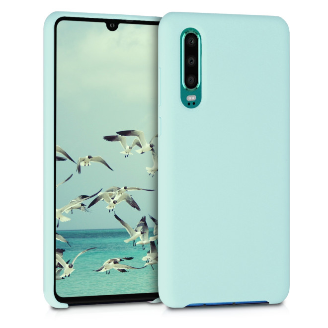 KW Θήκη Σιλικόνης Huawei P30 - Mint Matte