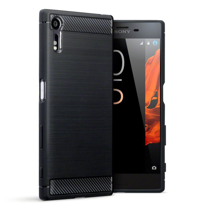 Carbon Fibre Θήκη Xperia XZ/XZs