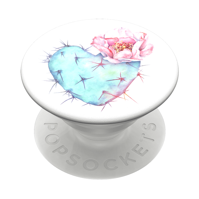 PopSocket Succulent Heart - White