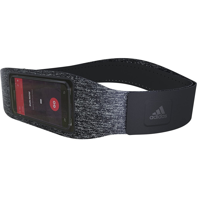 Adidas Sport Belt - Universal Ρυθμιζόμενη Θήκη Ζώνης για Κινητά / Smartphone έως 5.5" - Black
