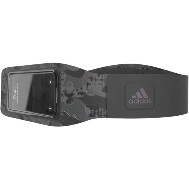 Adidas Sport Belt - Universal Ρυθμιζόμενη Θήκη Ζώνης για Κινητά / Smartphone έως 5.5" - Camo Black