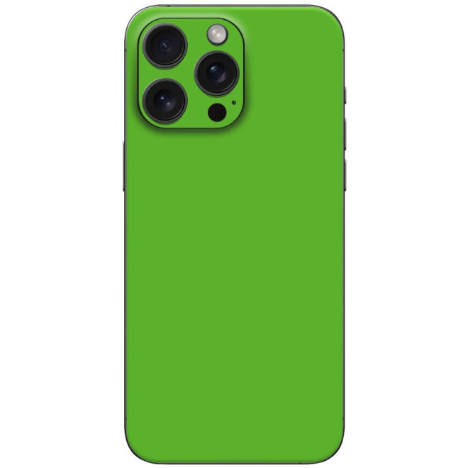 Αυτοκόλλητο Skin Προστασίας Πλάτης iPhone 16 Gams Premium Vinyl Skin Back Plate Green Matte