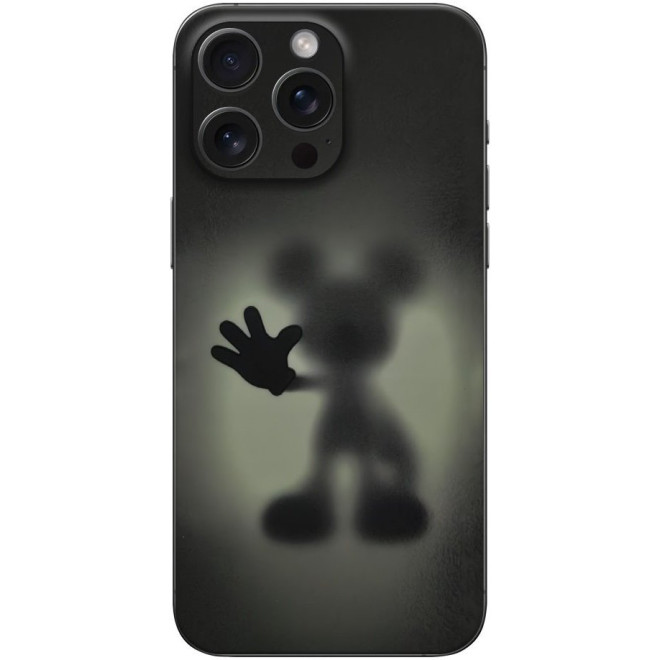 Αυτοκόλλητο Skin Προστασίας Πλάτης iPhone 16 Pro Max Gams Premium Vinyl Skin Back Plate Φωσφορίζον Luminus Mouse