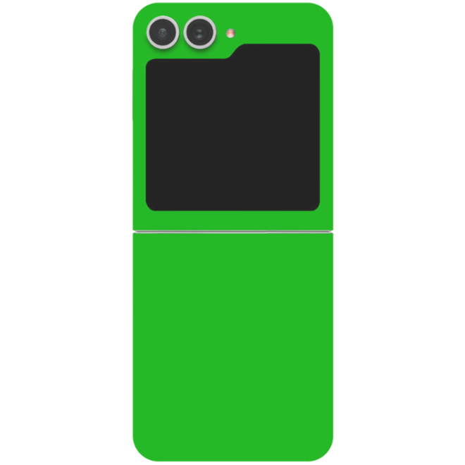 Αυτοκόλλητο Skin Προστασίας Πλάτης - Samsung Galaxy Z Flip6 - Gams Premium Vinyl Skin Back Plate - Green Matte