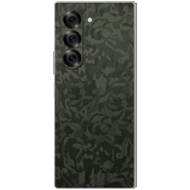 Αυτοκόλλητο Skin Προστασίας Πλάτης - Samsung Galaxy Z Fold6 - Gams Premium Vinyl Skin Back Plate - Camo Green