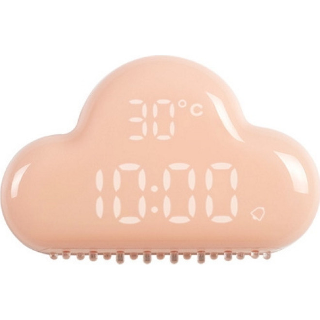 Allocacoc Cloud Alarm Clock - Ψηφιακό Ξυπνητήρι - Pink