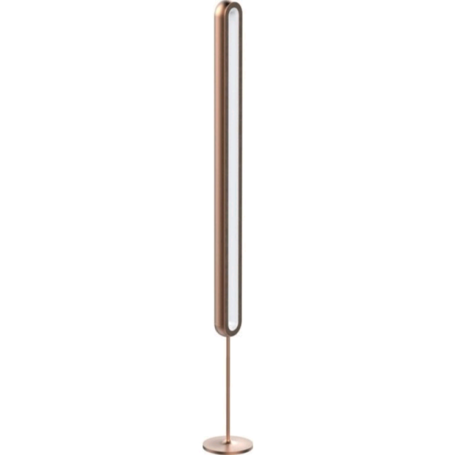 Allocacoc LightPillar Dimmable Standing - Επιδαπέδια Λάμπα με Ρύθμιση Φωτεινότητας Αφής & Τηλεχειρισμό - Brown