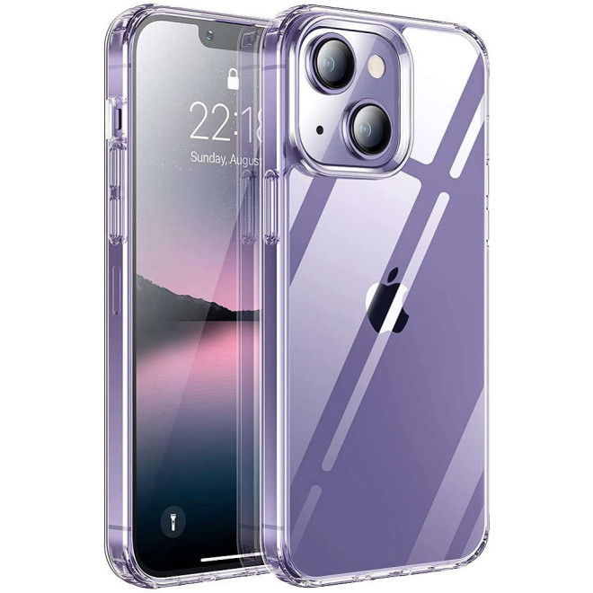 Alogy Hybrid Διάφανη Σκληρή Θήκη Apple iPhone 14 - Transparent