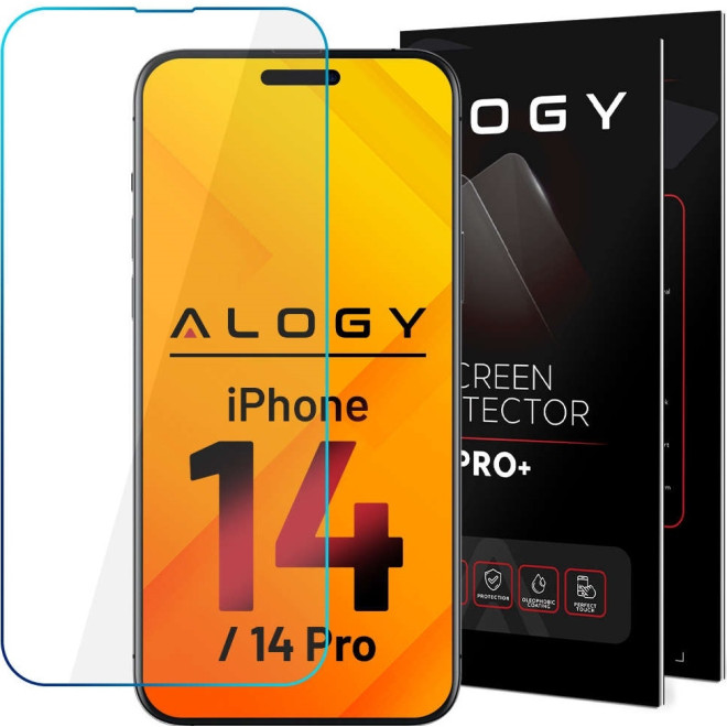 Alogy Tempered Glass Pro+ - Αντιχαρακτικό Προστατευτικό Γυαλί Οθόνης Apple iPhone 14 Pro