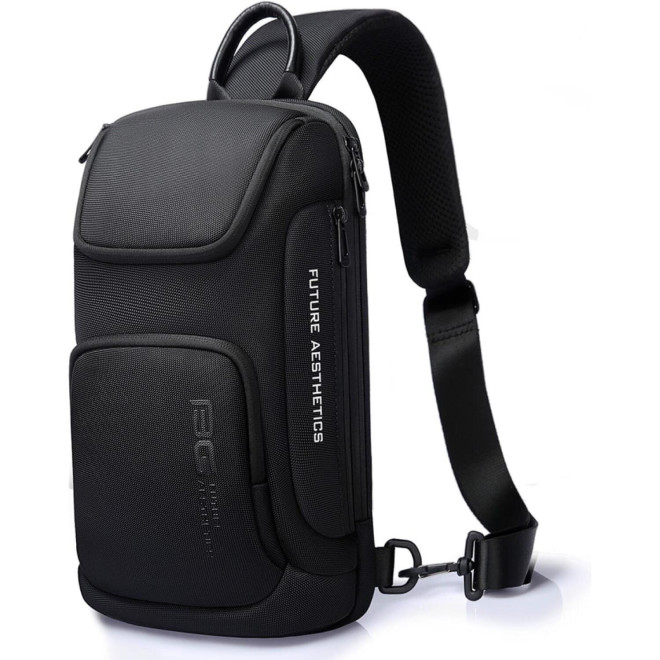 Ανδρικό Τσαντάκι Bange 7565 Ώμου / Χιαστί Crossbody 6,5L Black
