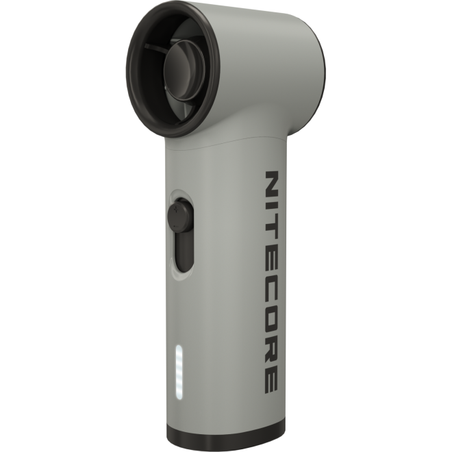 Ανεμιστήρας Nitecore NEF01 Lite Ατομικός Φορητός με Λουράκι Καρπού & 5 Ταχύτητες Ανέμου Slate Gray