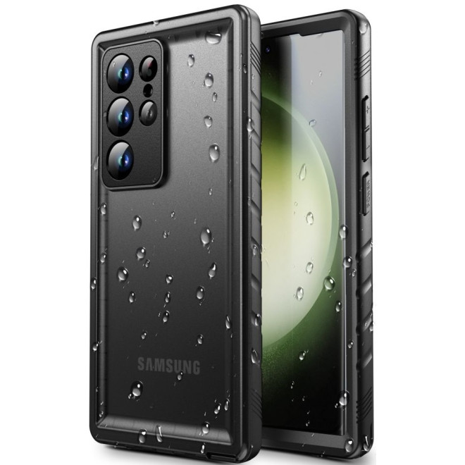 Ανθεκτική Αδιάβροχη Θήκη - Samsung Galaxy S24 Ultra - Tech-Protect Shellbox IP68 - Black