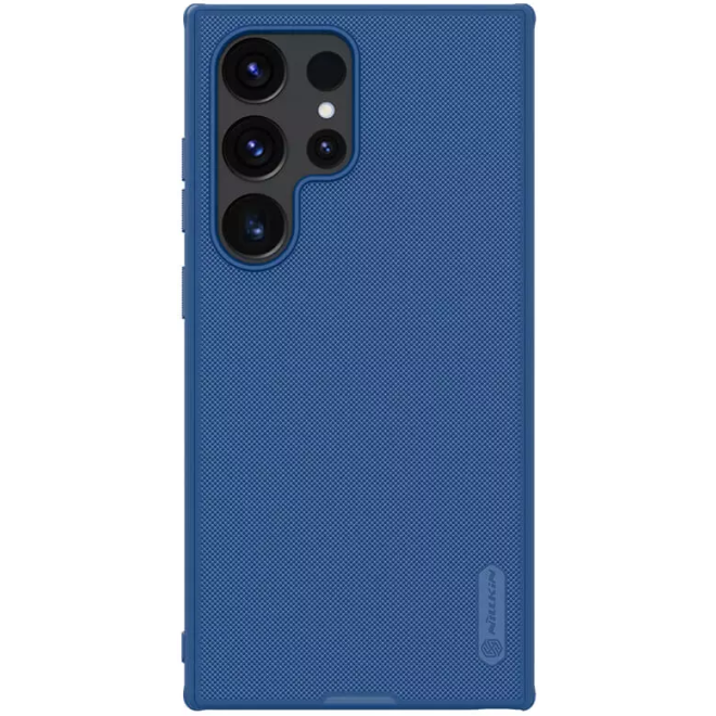 Ανθεκτική Σκληρή Θήκη - Samsung Galaxy S24 Ultra - Nillkin Super Frosted Shield Pro - Blue