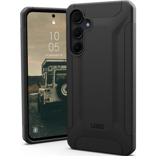 Ανθεκτική Θήκη Σιλικόνης - Samsung Galaxy A35 - UAG Scout - Black