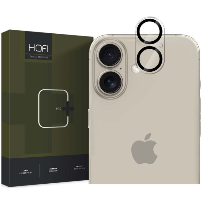 Αντιχαρακτικό Γυαλί Προστασίας Apple iPhone 16 / 16 Plus - Hofi Cam Pro+ Camera Tempered Glass για Φακό Κάμερας - Clear