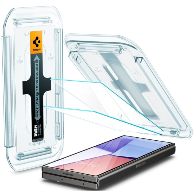 Αντιχαρακτικό Γυαλί Εξωτερικής Οθόνης - Samsung Galaxy Z Fold6 - Spigen Tempered Glass GLAS.tR EZ Fit - 2 Τεμάχια