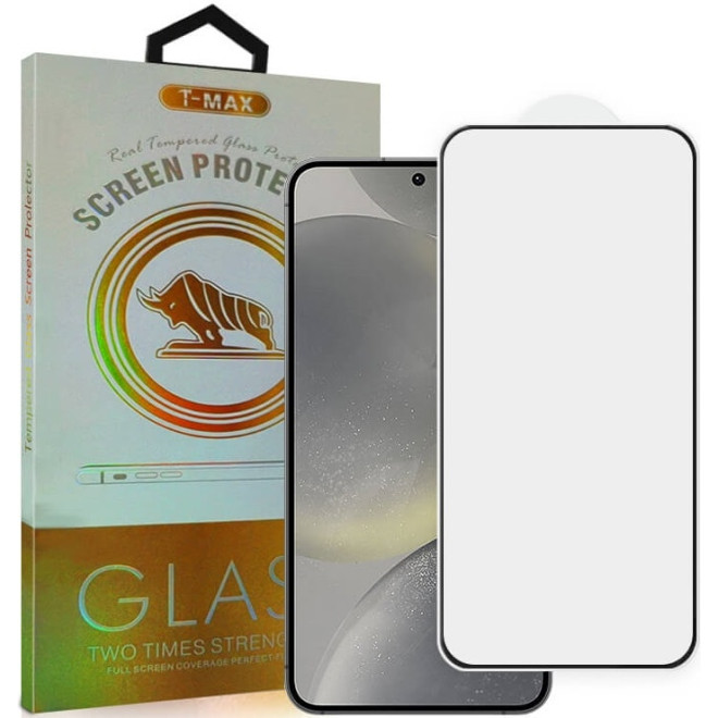 Αντιχαρακτικό Γυαλί Οθόνης - Samsung Galaxy S24 Plus - T-Max Premium 3D Tempered Glass Full Glue Fluid Despensing - Black