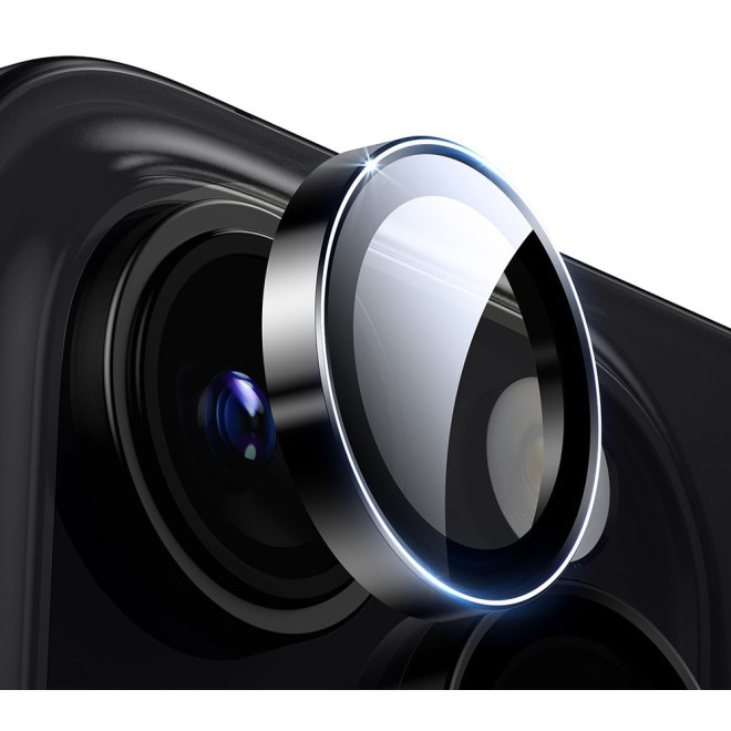 Αντιχαρακτικό Γυαλί Προστασίας Apple iPhone 16 Pro / 16 Pro Max / 15 Pro / 15 Pro Max / 14 Pro / 14 Pro Max - ESR Armorite Camera Lens Protectors για Φακό Κάμερας - Black