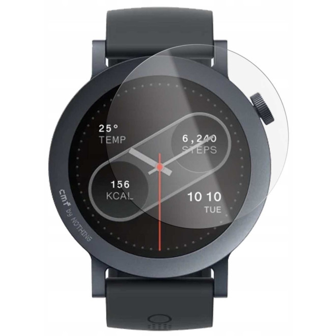 Αντιχαρακτικό Γυαλί Προστασίας Nothing CMF Watch Pro 2 - Spacecase Smartwatch Tempered Glass 2.5D Οθόνης - Clear