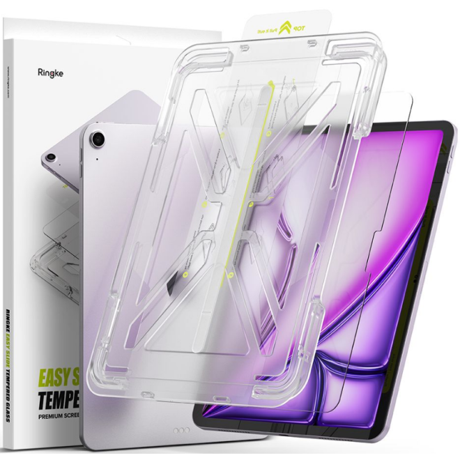 Αντιχαρακτικό Γυαλί Προστασίας Οθόνης - Apple iPad Air 13" 2025 / 2024 - Ringke Easy Slide Tempered Glass - Clear