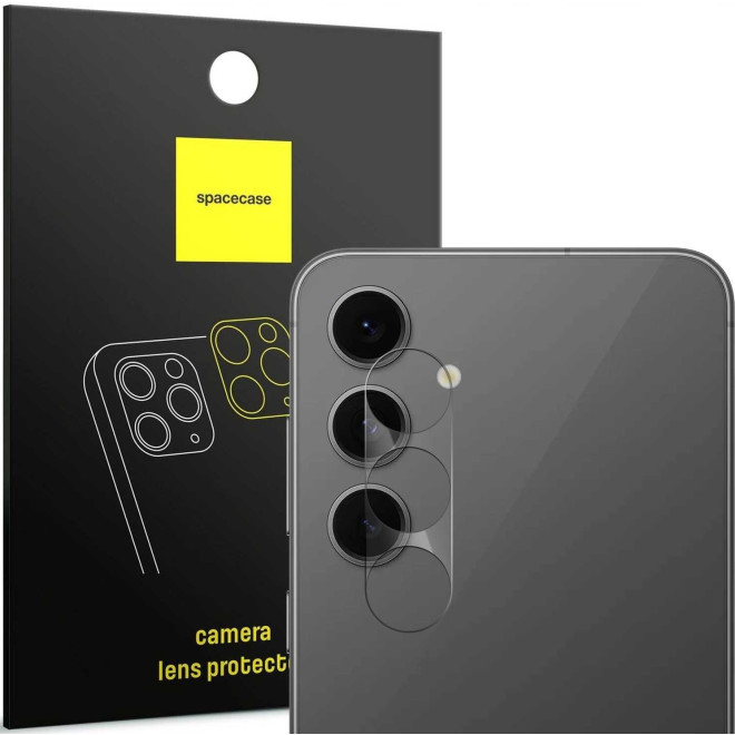 Αντιχαρακτικό Γυαλί Προστασίας Samsung Galaxy S24 FE Spacecase Camera Glass Lens Protector για Φακό Κάμερας Transparent