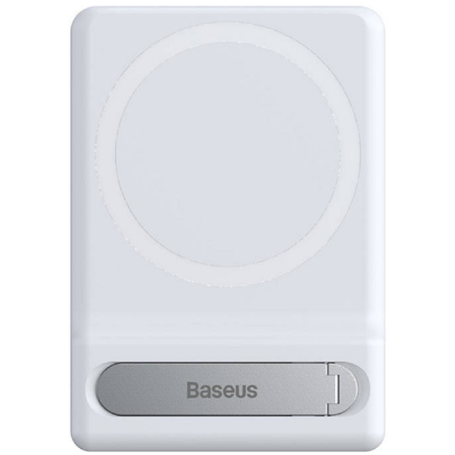 Baseus Foldable Magnetic Bracket - Μαγνητική Βάση Στήριξης MagSafe για Κινητά / Smartphone iPhone 14 / 13 / 12 - White
