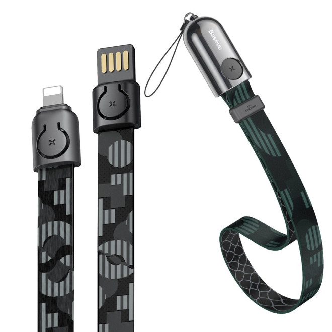 Baseus Gold Collar Series Data Καλώδιο USB - 35cm - Pop Black 