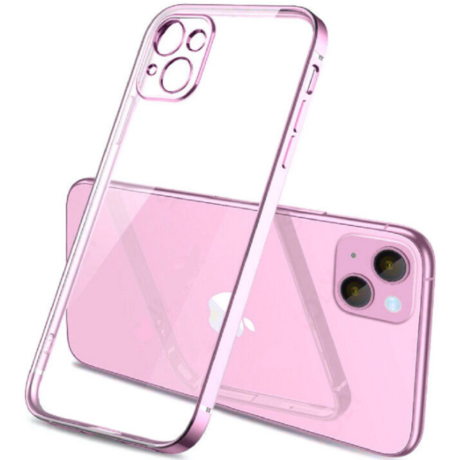 Bodycell HD Διάφανη Θήκη Σιλικόνης Apple iPhone 13 - Violet