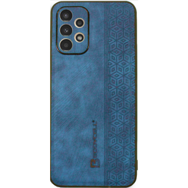 Bodycell Pattern Leather - Σκληρή Θήκη Samsung Galaxy A13 4G - Blue