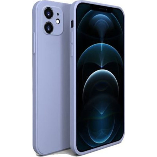 Bodycell Square Liquid Θήκη Σιλικόνης - Apple iPhone 11 - Light Blue