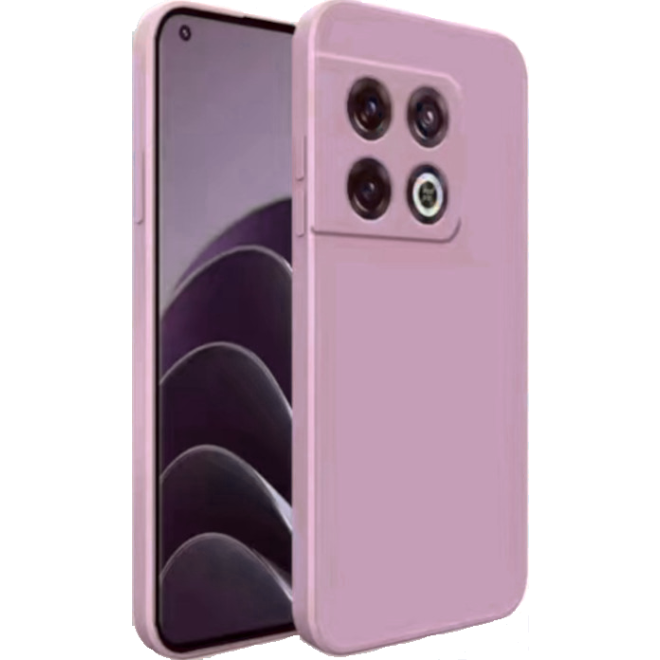 Bodycell Square Liquid Θήκη Σιλικόνης - OnePlus 10 Pro - Light Violet